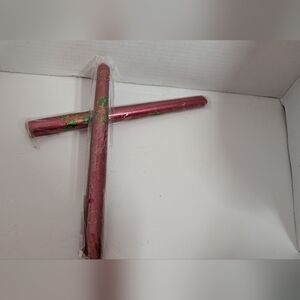 Vintage 1990, 10" Pearlized Holiday Christmas Tapers New Sealed In Plastic